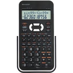 Sharp EL-531X EL-531XB-WH Engineering/Scientific Calculator with Free Extra Batteries  