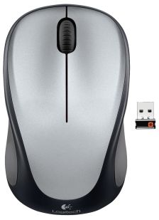 Logitech Wireless Mouse M317 W/Receiver - Light Silver