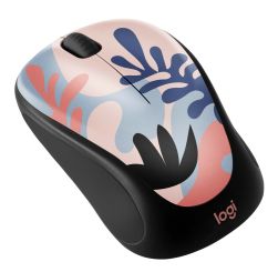 Logitech Design Collection Wireless Mouse M317C - Coral Reef