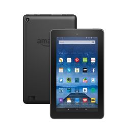Amazon Fire 5th Generation 8GB 7" Tablet  Bundle-  Black