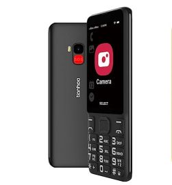 TIANHOO Cell Phone for Seniors 4G/LTE Unlocked - Black