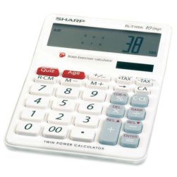 Sharp EL-T100AB Brain Exerciser Calculator