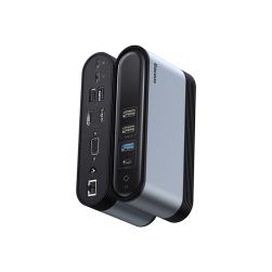 Baseus 17-in-1 USB C Docking Station to Cast on 3 Monitors with 100W PD USB-C Port