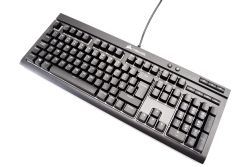 Corsair K68 Mechanical Gaming Keyboard Backlit Red LED Dust and Spill Resistant - Linear & Quiet - Cherry MX Red