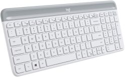 Logitech K470 Slim Wireless Keyboard - White