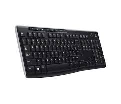 Logicool(Logitech) K270 Wireless Keyboard and Receiver - Black