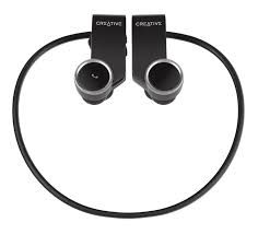 Creative WP-250 Bluetooth Wireless Sports Headset with Invisible Mic - Black