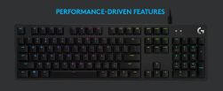 Logitech G512 SE Wired Mechanical Keyboard - Black