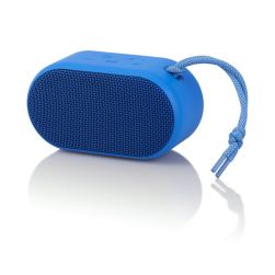 ONN AAABLU100006839 Small Rugged Portable Bluetooth Speaker - Cobalt