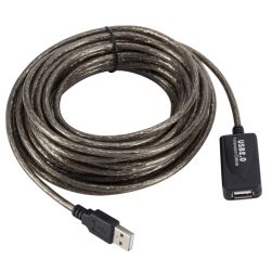 Extension Cable Male to Female Active Repeater Extension Extender Cable Cord USB Adapter - 30 FT