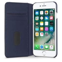 Logitech Hinge Wallet Case for iPhone 7 - Blue