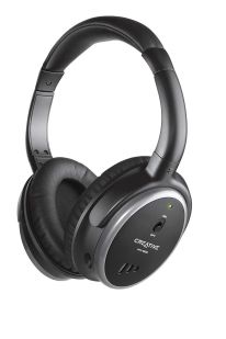 Creative HN-900 Active Noise-canceling Headphones - Black/Gray