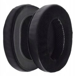 Replacement Leatherette Earpads for Logitech PRO/PRO X Gaming Headset (Black)