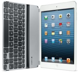 Logitech Ultrathin iPad Mini Bluetooth Keyboard Cover SILVER