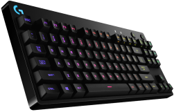 Logitech G Pro Mechanical Gaming Keyboard RGB Backlit Keys - Black