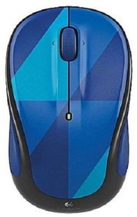 Logitech M325c Wireless Mouse W/ Receiver - Blue Harlequin 