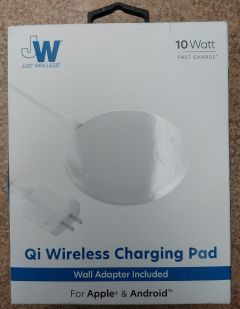 Just Wireless 04089 10W Qi Wireless Charging Pad-White