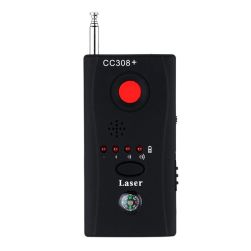 Laser CC308+Anti Spy RF Signal Bug Detector Hidden Camera Laser Lens GSM GPS Finder A