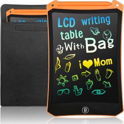 YIHOPE TB-ORANGE-8 Writing Tablet Lcd Drawing Board Kids Electronic Pad Doodle Notepad 8.5 Inch