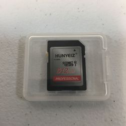 Hunyeiz Black 512GB Class 10 High Speed Security Digital Memory SD Card