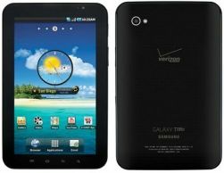 Samsung Galaxy Tab SCH-I800 2GB, Wi-Fi + 3G (Verizon), 7in - Black