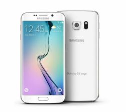 Samsung Galaxy S6 Edge Verizon SM-G925V 32GB Smartphone - White (Shaded Screen)