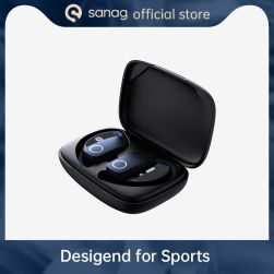 Sanag Z9 Sports Earphones Wireless Bluetooth Headphone Ear Hook Waterproof Sports Running Fitness Earbuds