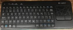 Logitech K400R Wireless Touch Keyboard with Touchpad (NO RECEIVER)