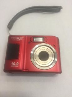 VistaQuest VQ1030TS 10.0 Megapixel Digital Camera - Red
