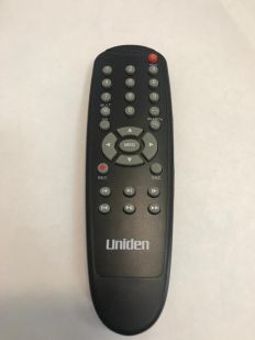 Uniden Remote Control for DVR Systems - Black