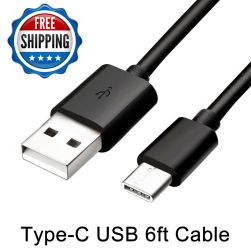 10-100Pcs USB-C Type-C Data Charging Cable Samsung LG HTC ZTE Wholesale LOT