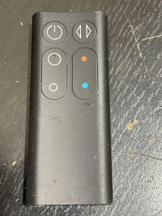 Replacement Dyson AM04 AM05 Remote Control - Black (NO BATTERY COVER)