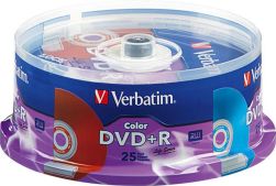 Verbatim 98431 DVD+R Life Series 16X Speed 25 Pack